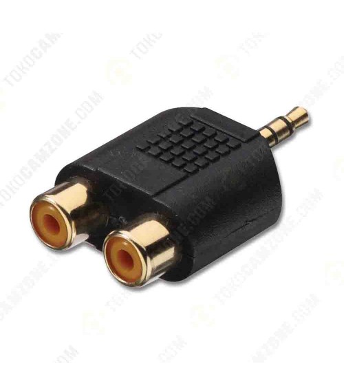 Converter Audio RCA to Jack Stereo 3.5mm